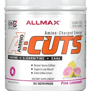 Aminoácidos Allmax Amino Cuts BCAA 30 Porciones Piña Colada