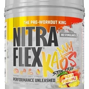 Nitraflex Kaos Stim Free 706 G Pre Gat Sport Peach Pineapple Peach Pineapple